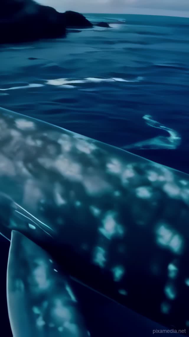 Leviathan Beneath the Falls - Fire & Water AI stock